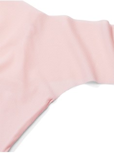 Трусики No-Show Ribbed Thong Panty Purest Pink