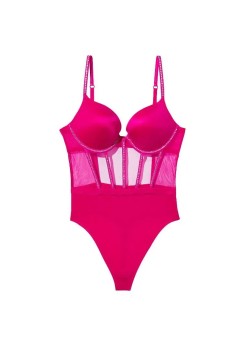 Боді Victoria's Secret Very Sexy Fuchsia Shine Teddy