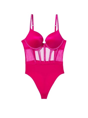 Боді Victoria's Secret Very Sexy Fuchsia Shine Teddy