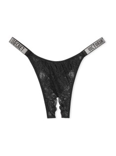 Трусики Ouvert Very Sexy Lace Shine Strap Brazilian Panty