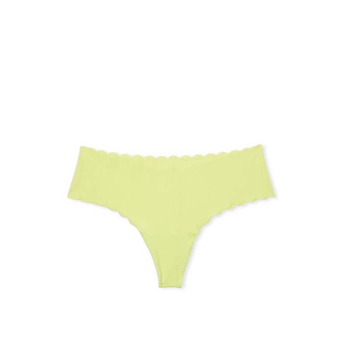 Трусики Scalloped Lime Citron No show Thong panty