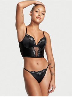 Комплект Vexy Sexy Push-Up Corset Top Black