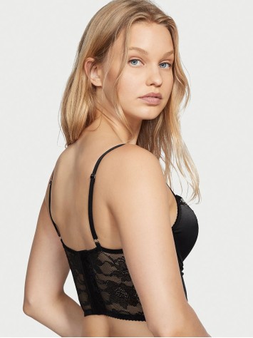 Комплект Vexy Sexy Push-Up Corset Top Black