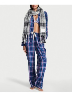 Піжама Flannel Long Pj Set Lilac Plaid