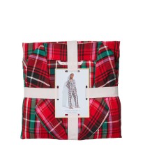 Пижама Victoria’s Secret Flannel Long PJ Set Bright Tartan Plaid