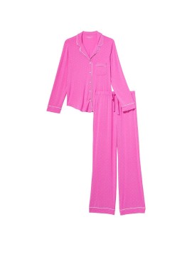 Пижама Modal Long Pajama Set Summer Pink Dot