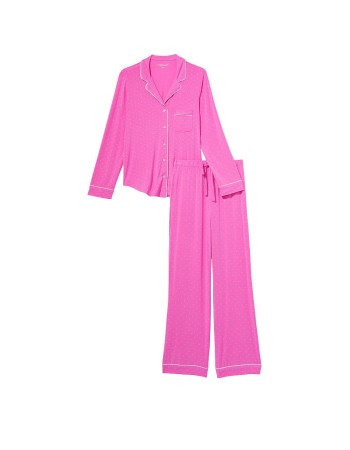 Піжама Modal Long Pajama Set Summer Pink Dot