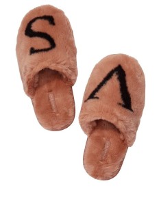 Домашні капці Closed Toe Faux Fur Slippers rfhv