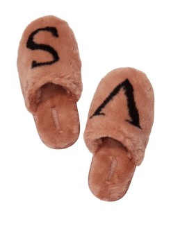 Домашние тапочки Closed Toe Faux Fur Slippers rfhv