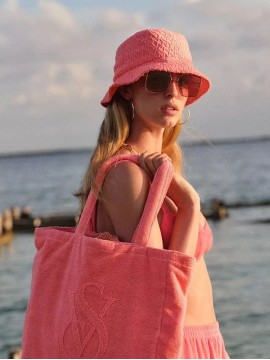 Набор Victoria's Secret Terry Bucket Hat Beach Tote