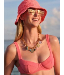 Набор Victoria's Secret Terry Bucket Hat Beach Tote