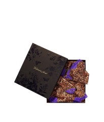 Подарочный набор 4-Piece Silk Gift Set Leo Print