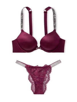 Комплект білизни Bombshell Add-2-cups Push-up Embellished Strap Bra set