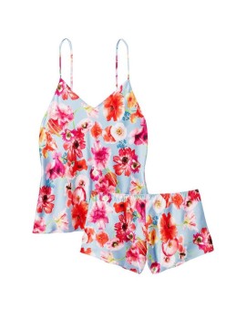 Пижама The Satin Cami Short PJ Set Floral print