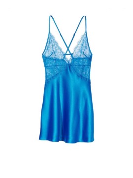Пеньюар Sexy Blue Lace Plunge Slip Victoria's Secret