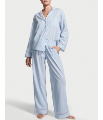 Піжама Вікторія Сікрет Blue Cotton Long PJ Set