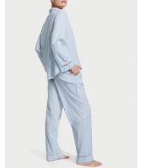 Піжама Вікторія Сікрет Blue Cotton Long PJ Set