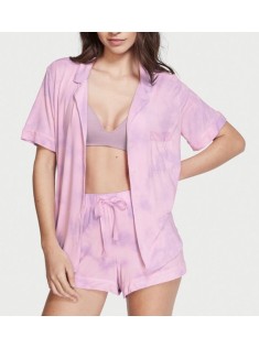 Піжама Cotton Printed Short PJ Set Pink