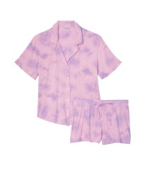 Пижама Cotton Printed Short PJ Set Pink