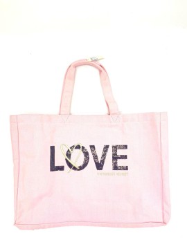 Пляжна сумка Beach Cotton Tote LOVE