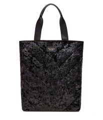 Вельветовая сумка Victoria's Secret Black Velvet Tote 