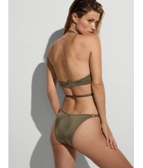 Купальник Archives Sexy Cut-Out Strappy Push-Up Bikini Top Set Desert Cactus