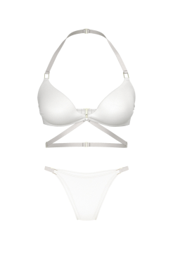 Купальник Archives Sexy Cut-Out Strappy Push-Up Bikini Top Set
