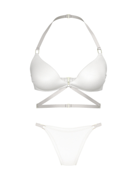 Купальник Archives Sexy Cut-Out Strappy Push-Up Bikini Top Set