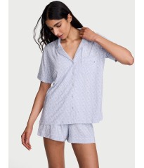 Піжама SoSoft Modal Short Pajama Set Icy Lavender Logos