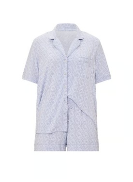 Пижама Victoria's Secret SoSoft Modal Short Pajama Set Icy Lavender Logos