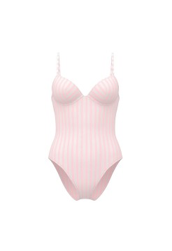 Суцільний купальник Victoria's Secret Angel Essentials Balconette Cheeky One-Piece Swimsuit Iconic Stripes