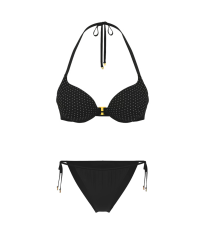 Купальник Bombshell Add-2-Cups Diamanté Push-Up Bikini Set
