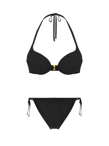 Купальник Bombshell Add-2-Cups Diamanté Push-Up Bikini Set