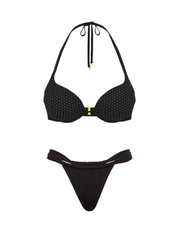 Купальник Bombshell Add-2-Cups Diamanté Push-Up Bikini Set