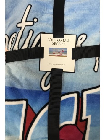 Рушник для пляжу Victoria's Secret print VS logo sea