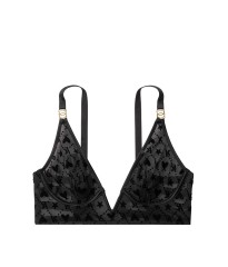 Бюстгальтер Victoria's Secret Luxe Lingerie Logo V-wire Long Line Bralette