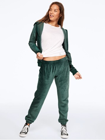 Спортивний костюм Victoria's Secret Sport Pink Velour Dark Ivy