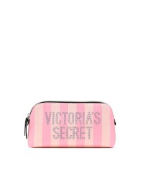 Косметичка Victoria's Secret signature stripe beauty bag
