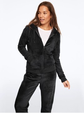 Спортивный костюм Victoria’s Secret SPORT PINK Velour Pure Black