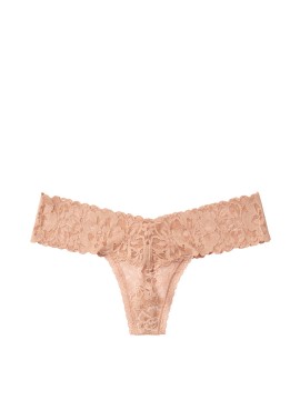 Трусики Victoria’s Secret Cotton кружевные стринги