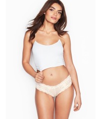 Трусики білі з мереживом Victoria's Secret Very Secxy Cheeky