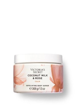 Скраб Victoria's Secret Natural Beauty Exfoliating Body Scrub Coconut Milk & Rose CALM