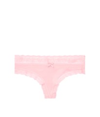 Трусики Victoria's Secret Dollhouse Micro Lace Thong Panty