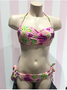 Купальник бандо Victoria's Secret Flower print