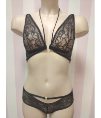 Комплект білизни Victoria's Secret Very Sexy Black Lace