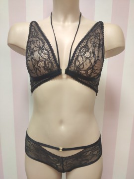 Комплект білизни Victoria's Secret Very Sexy Black Lace