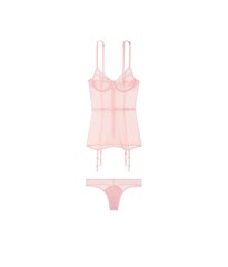 Боді Victoria's Secret Pink Lace Body