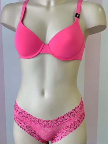 Комплект білизни Victoria's Secret t-shirt lightly lined demi Bra set