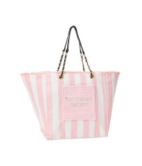 Пляжная сумка Victoria’s Secret Logo Stripe Tote
