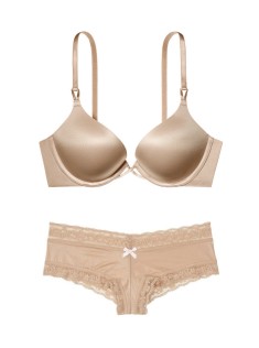 Комплект білизни Victoria's Secret Very Sexy Bombshell Add-2-cups Beige Bra set